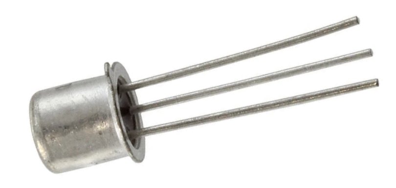 TO-18 metal-encapsulated transistor (2N2369A)