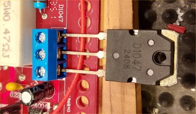 VT4 power transistor wiring